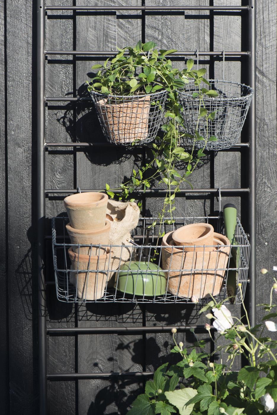 Hängekorb/ Balkonkorb - Zink