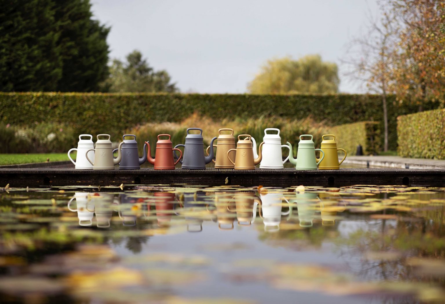 Gießkanne Lungo 8 L olivgrau