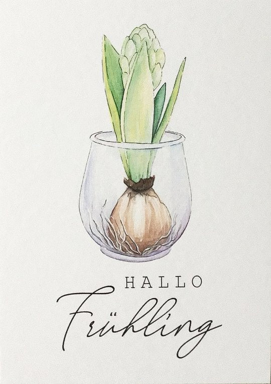 Postkarte "HALLO FRÜHLING" A6