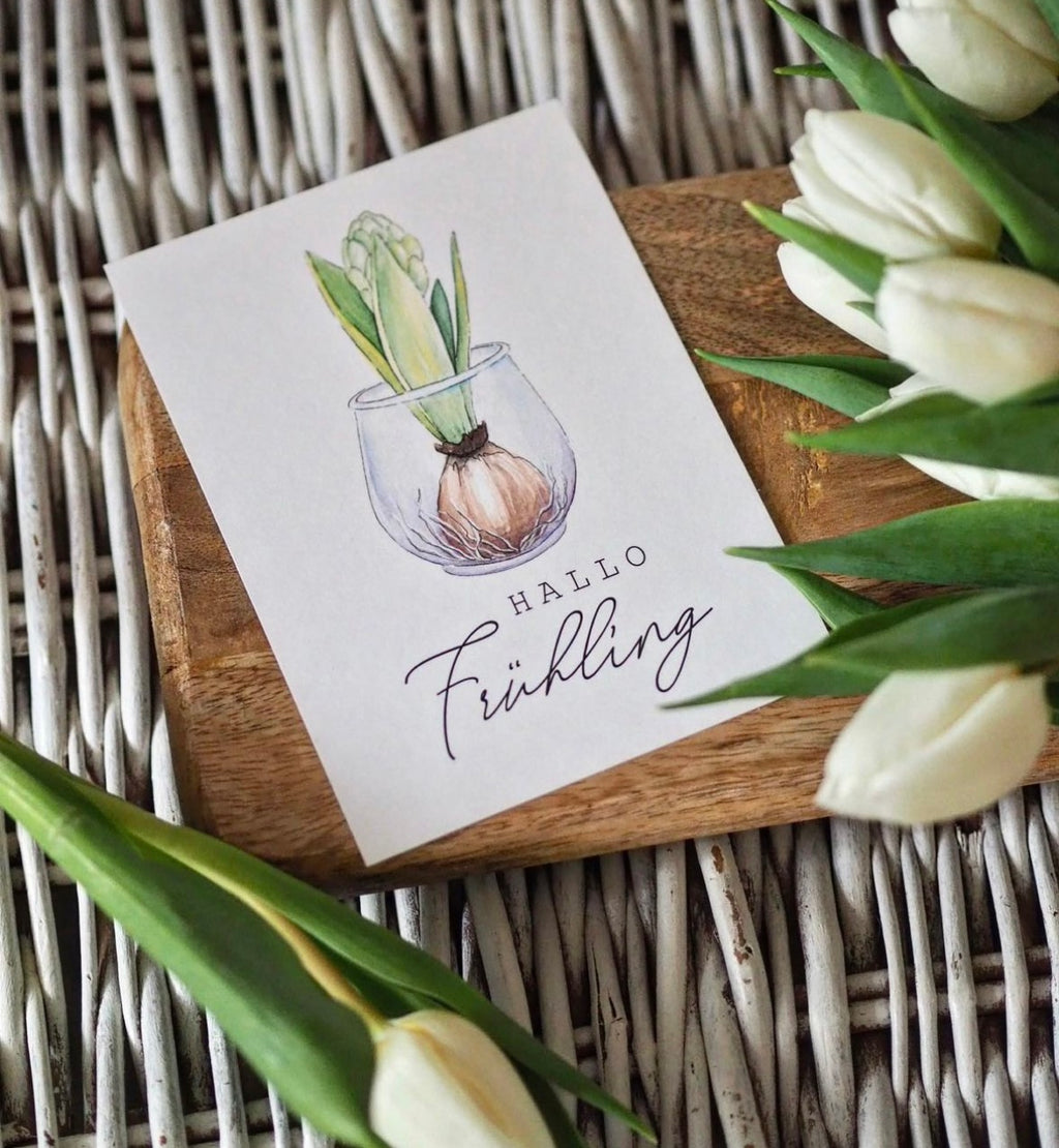 Postkarte "HALLO FRÜHLING" A6