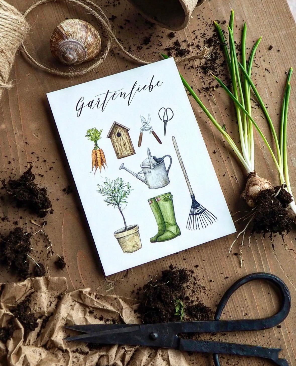 Postkarte "GARTENLIEBE" A6
