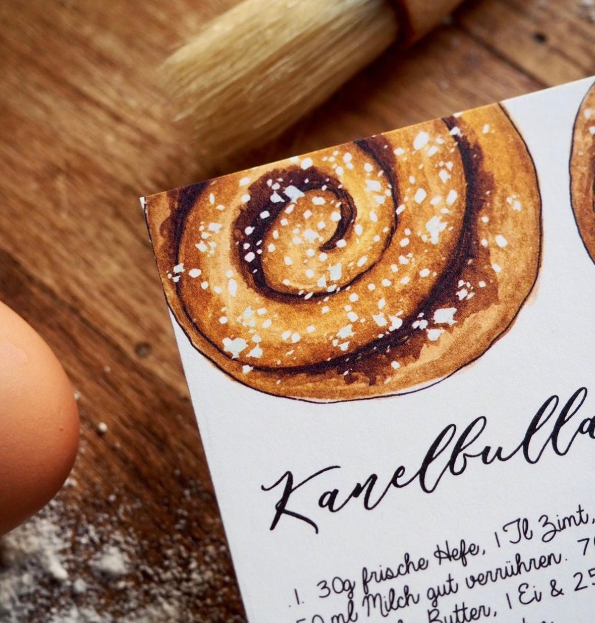 Postkarte "KANELBULLAR" A6